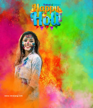 Happy holi cb editing background