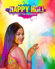Happy holi editing background