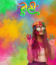 Happy holi editing background