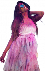 Happy Holi Girl PNG Full HD Download free