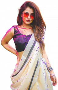 Happy Holi Girl PNG Full HD Download free