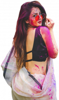 Happy Holi Girl PNG Full HD Download free (20)