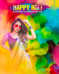 Happy Holi Photo background Full Hd