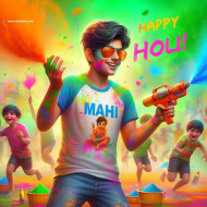 Happy Holi Photo Editing Background Download