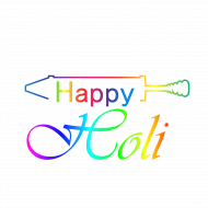 Happy holi text png (1)