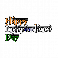 happy indenpendence  day With Transparent Background