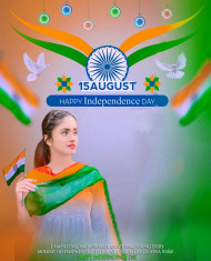 Happy independence day editing background