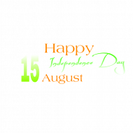 happy Independence day tranparent png