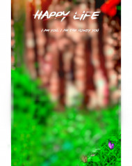 Happy life cb editing background