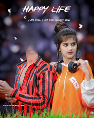 Happy life cb editing background download