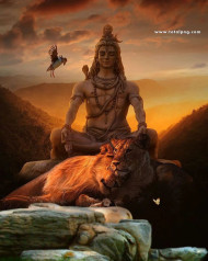 Happy maha shivratri editing background free