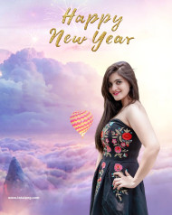 Happy new year 2023 editing background