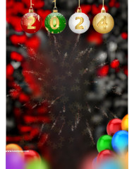 Happy New Year 2024 Background For Editing Images Hd Picsart