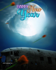 Happy new year 2024 free editing background images