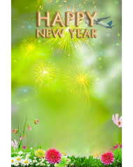 Happy new year background free