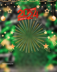 Happy New Year Cb editing Background 2024