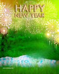 Happy new year hd hd editing background