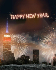 Happy new year manipulation editing background