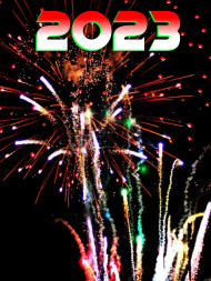 Happy new year online editing backgroud