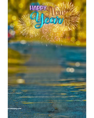 Happy new year photo editing background
