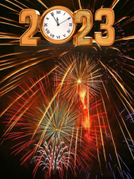 Happy newyear background 2023