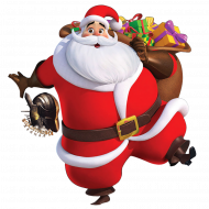 Happy Santa Claus PNG Transparent Images