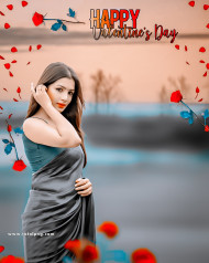 2024 Happy valentine day editing background photoshop