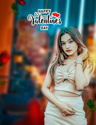 Hd valentine day editing background