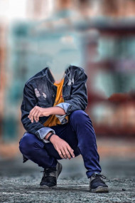 Head cut pose Cb Editing Background