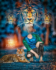 Head cut tiger cb background free download
