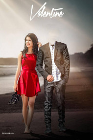 Head cut valentine editing background