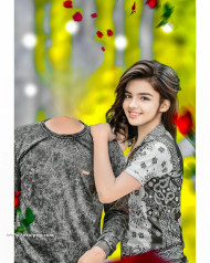 Heade cut with cute girl hd cb backgrounds