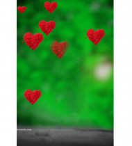 Heart Lover Flying Cb Background For Picsart Editing