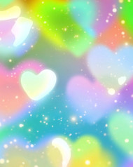 heart shape editing background