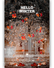 Hello Winter Cb editing background full hd