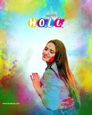 Holi Bhojpuri Background Girl
