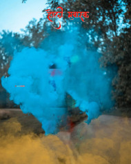 Holi colour smoke background download free