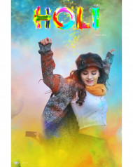 Holi colour smoke background download free