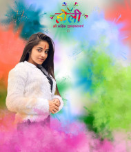 holi editing background hd with girl
