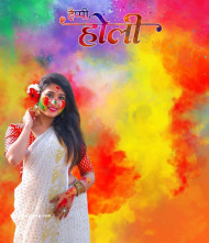 holi editing background picsart
