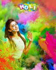 Holi Editing Cb background With Girl