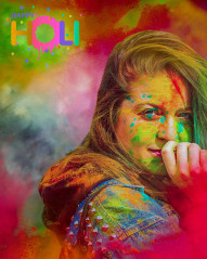 Holi Girl Editing Background Download