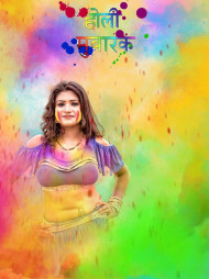 Holi Hai Editing Background Free Download