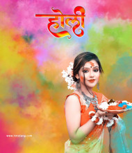 Holi photo editing background