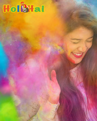 Holi Photo Editing Cb Background with Girl HD Download