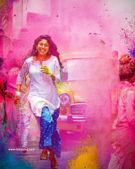 holi poster editing background