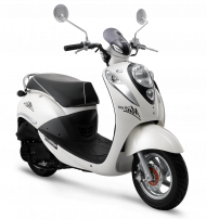 Honda Scooter With Transparent Background