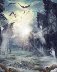 Horror poster hd editing background