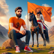 How To Create Instagram Viral 3D Ai Shivaji Jayanti Image Download