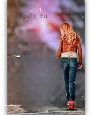 I am broken cb editing background